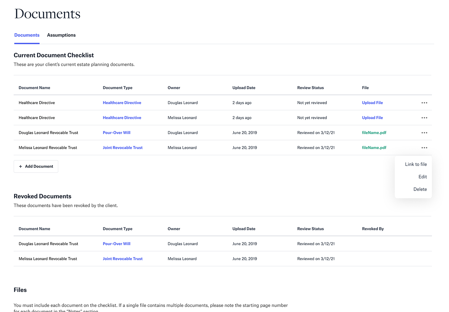 Document Abstraction Services