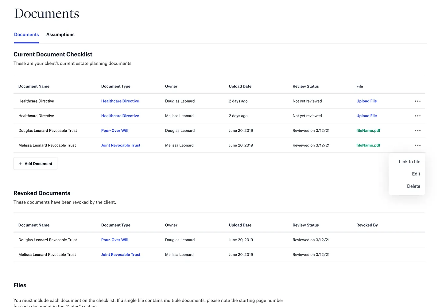 Document Abstraction Services