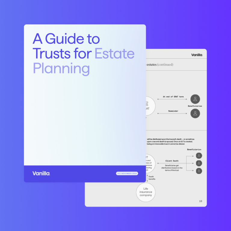 A guide to trusts for estate planning - Vanilla
