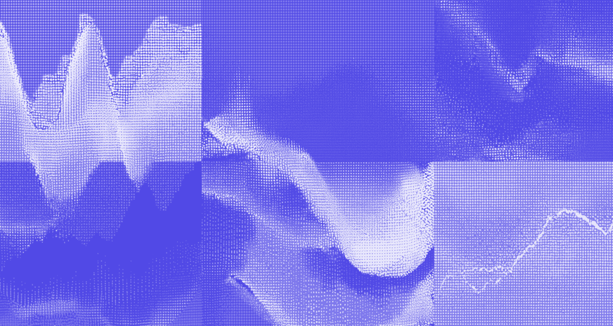 Abstract financial charts and data visualization representing market trends and estate planning insights.